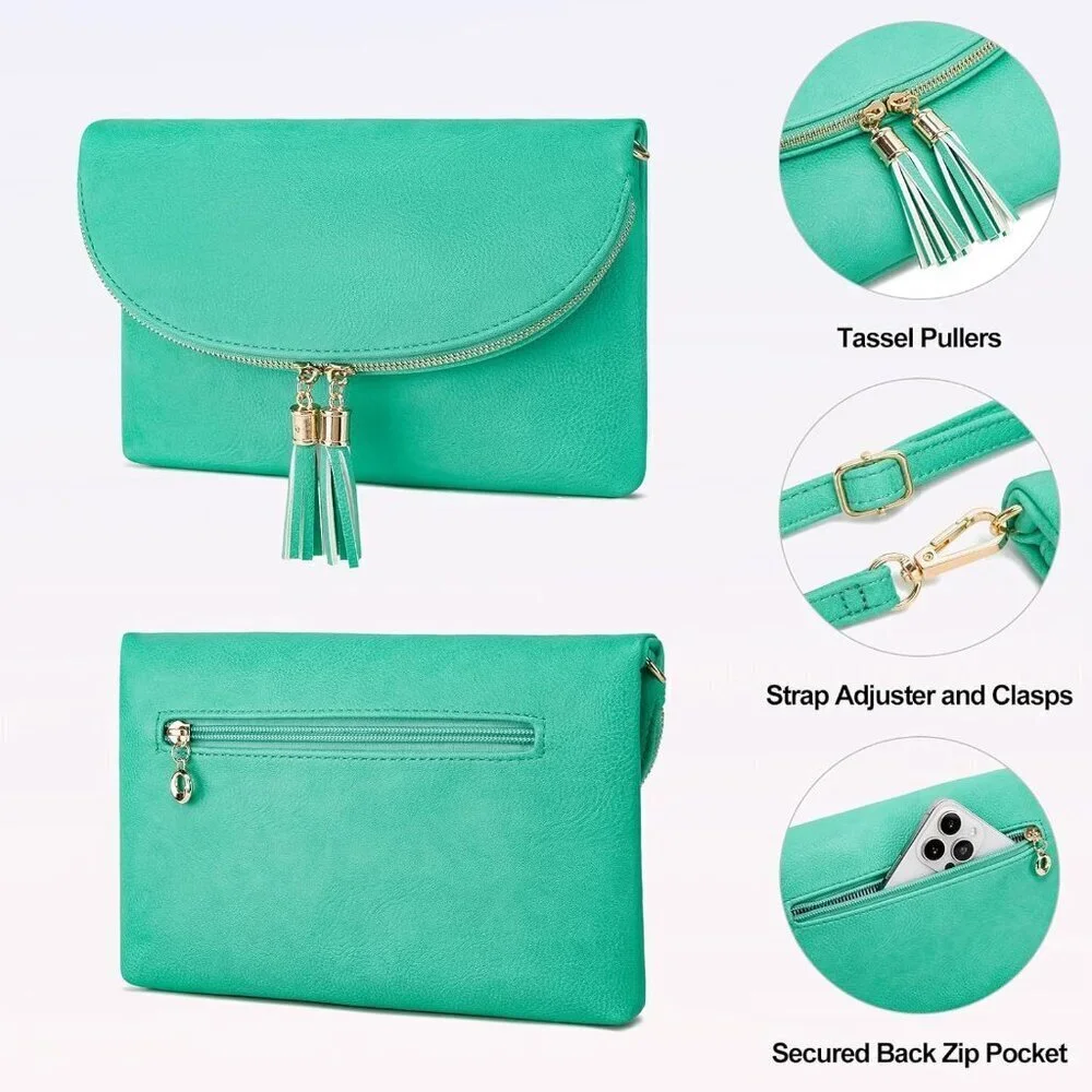 N/A turquoise faux